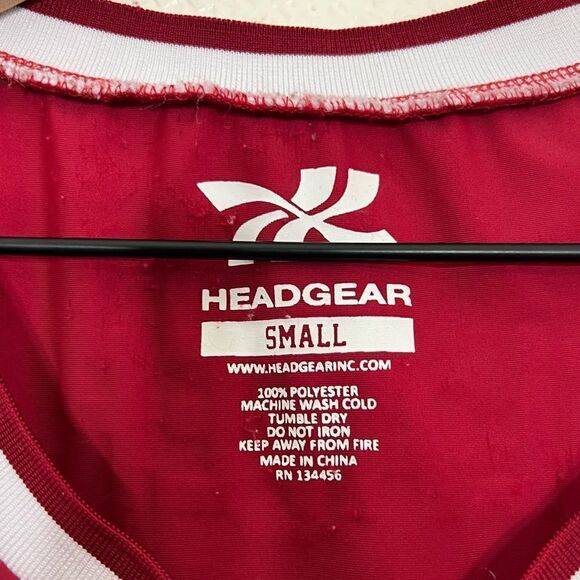 Headgear Urban Outfitters Bayside Slater Bodysuit Red and White Size S - Picture 5 of 14